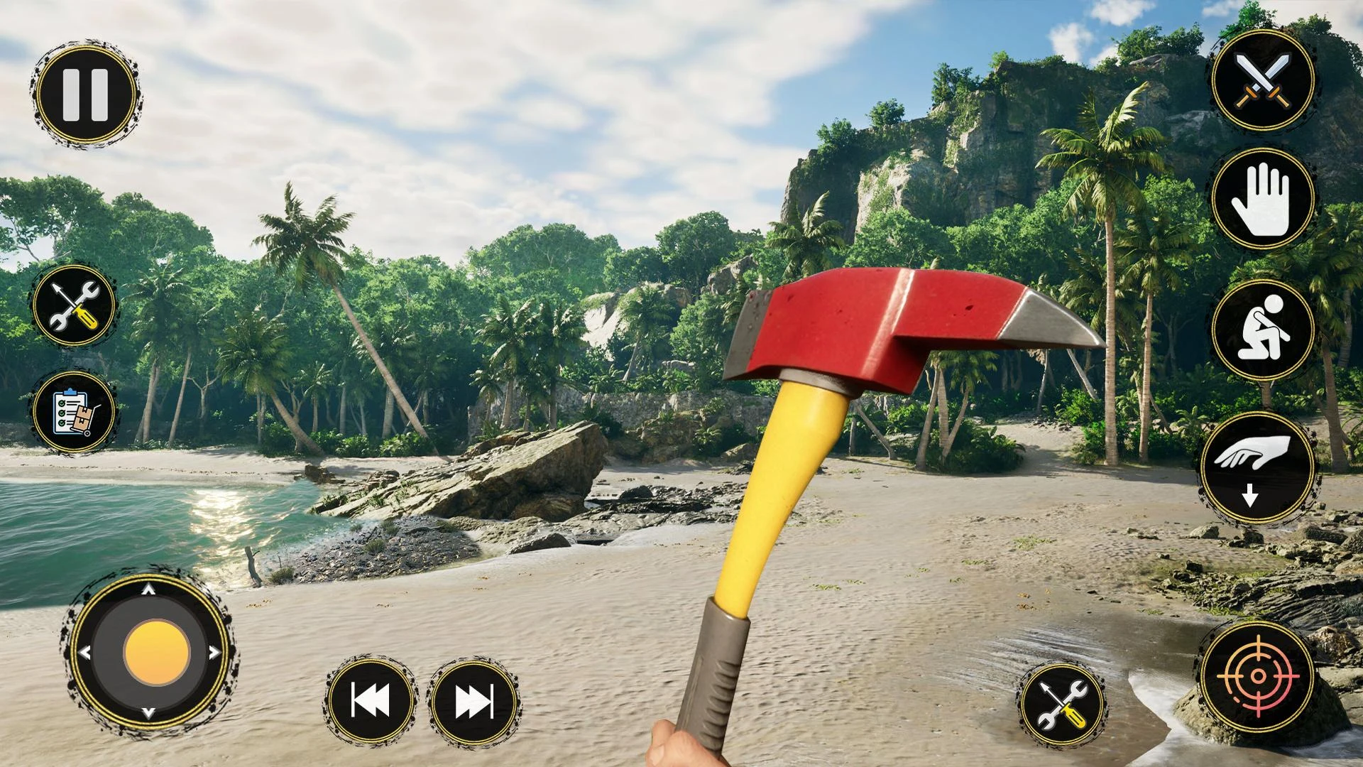 Wasteland Ocean Survival RPG screenshot
